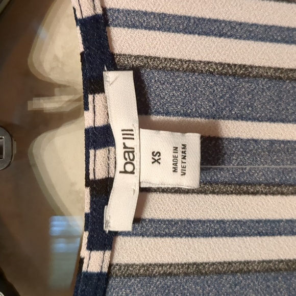 BAR III NAVY BLUE/WHITE DRESS - Picture 6 of 10